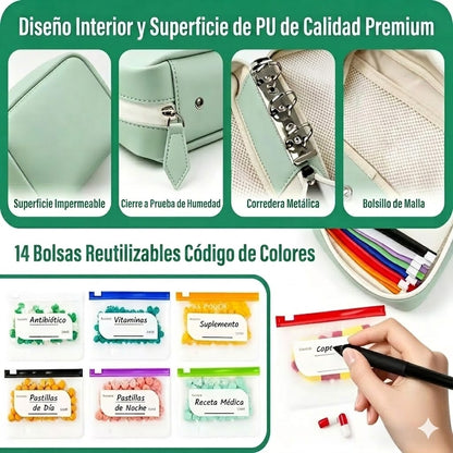 Organizador de Pastillas Con Regalo Gratis